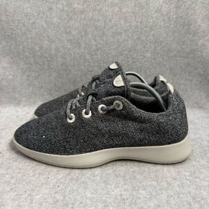 Allbirds Wool Runner Women Shoe Size 9 Grey White Low Top Casual Classic Sneaker